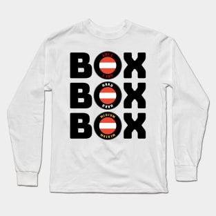 Box Box Box Long Sleeve T-Shirt